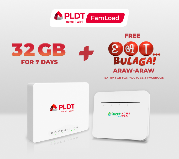 PLDT Home Famload banner